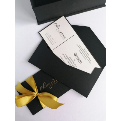 Voucher PRESTIGE DL złocony w kopercie